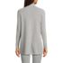 Women's Cashmere Mock Neck Swing Tunic Sweater, Back