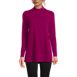 Women's Cashmere Mock Neck Swing Tunic Sweater, Front