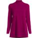 Women's Cashmere Mock Neck Swing Tunic Sweater, Front