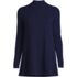 Women's Cashmere Mock Neck Swing Tunic Sweater, Front