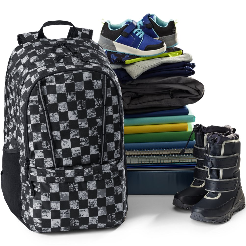 Lands end outlet backpack sizes