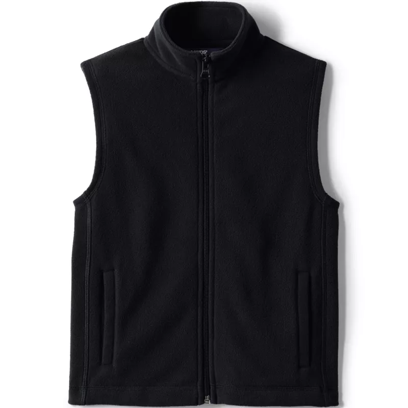Kids Lightweight Fleece Vest, Front