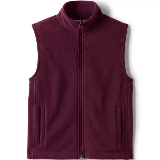 Kids Lightweight Fleece Vest - primary