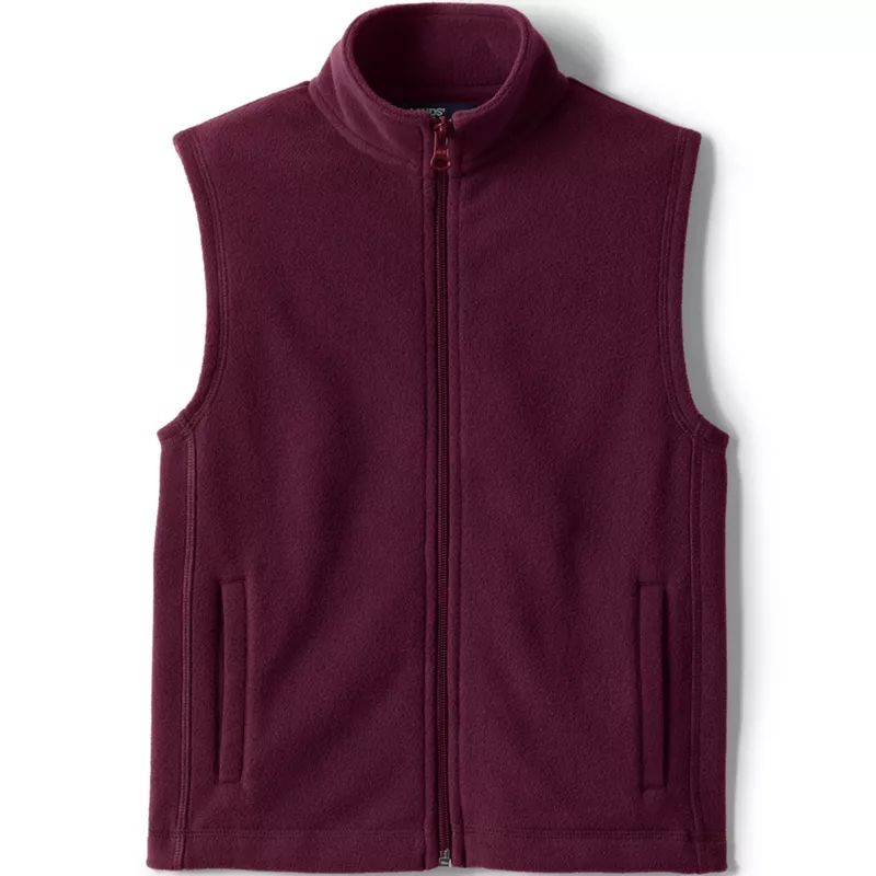 Kids Lightweight Fleece Vest, Front