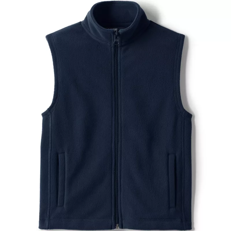 Kids Lightweight Fleece Vest, Front