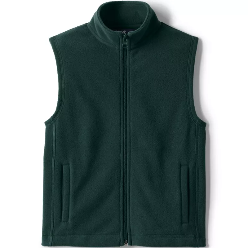 Kids Lightweight Fleece Vest, Front