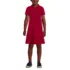 Girls Short Sleeve Interlock Polo Dress, Front