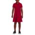 Girls Short Sleeve Interlock Polo Dress, Front