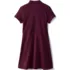 School Uniform Girls Short Sleeve Interlock Polo Dress, Back