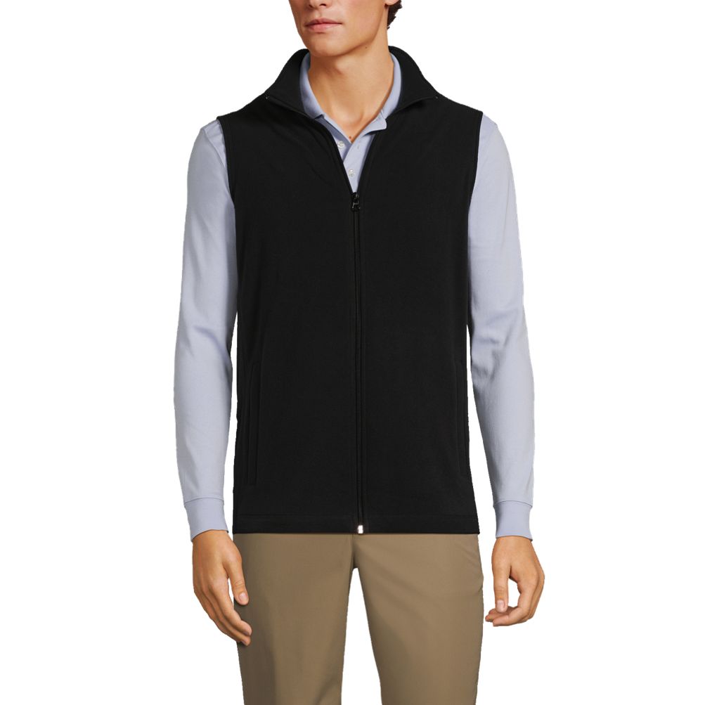 Lands end clearance mens fleece vest