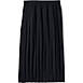 Girls Solid Pleated Skirt Ankle Length, Back