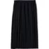 School Uniform Girls Solid Pleated Skirt Ankle Length, Back