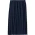 School Uniform Girls Solid Pleated Skirt Ankle Length, Back