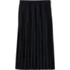 School Uniform Girls Solid Pleated Skirt Ankle Length, Front