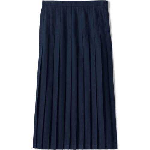 Drop Waist Pleated School Skirt - School Uniform 247