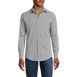 Men's Long Sleeve Knit Oxford Shirt, Front