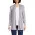 School Uniform Women's Long Sleeve Supima Micro Modal Open Cardigan Tunic, Front