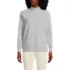 Women's Long Sleeve Ottoman Mock Pullover, Front