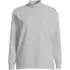 Women's Long Sleeve Ottoman Mock Pullover, Front