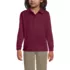 Kids Long Sleeve Rapid Dry Polo Shirt, Front