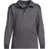 School Uniform Kids Long Sleeve Rapid Dry Polo Shirt, Front