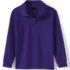 Kids Long Sleeve Rapid Dry Polo Shirt, Front