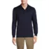School Uniform Men's Long Sleeve Rapid Dry Polo Shirt, Front