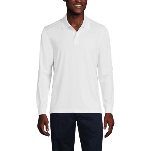 Performance Long Sleeve Polo Shirt Lands End