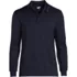 School Uniform Men's Long Sleeve Rapid Dry Polo Shirt, Front