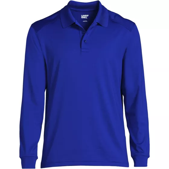 Men's Long Sleeve Rapid Dry Polo Shirt - primary