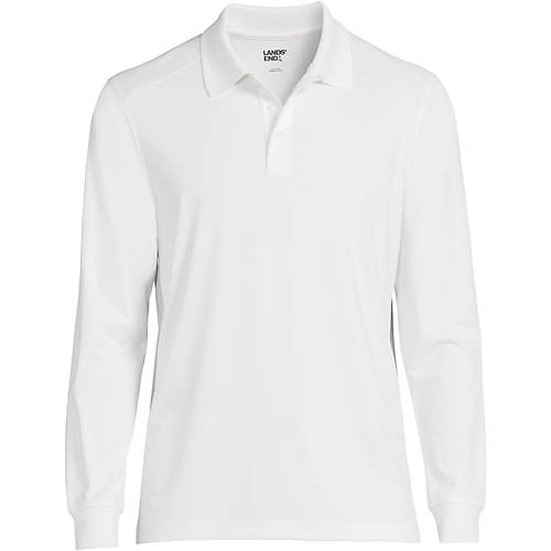 Men's Long Sleeve Rapid Dry Polo Shirt - Secondary