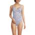 Women's V-Neck Wrap Midkini Top, Front