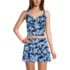 Women's V-Neck Wrap Midkini Top, Front