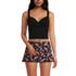 Women's V-Neck Wrap Midkini Top, Front