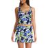 Women's V-Neck Wrap Midkini Top, Front