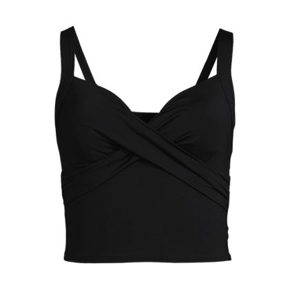 Women's V-Neck Wrap Midkini Top - image 3