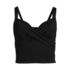Women's V-Neck Wrap Midkini Top, Front