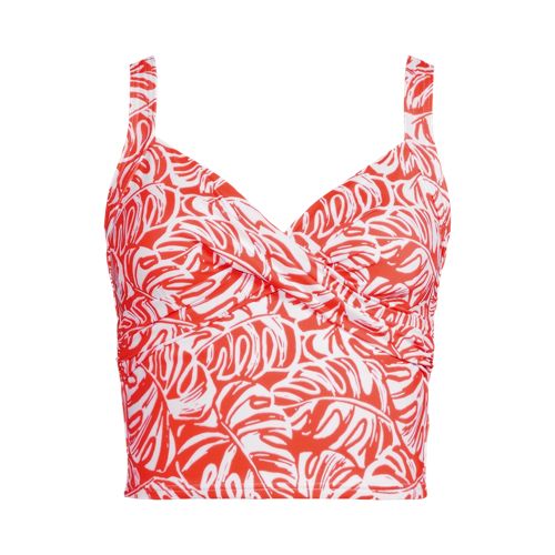Women's V-Neck Wrap Midkini Top