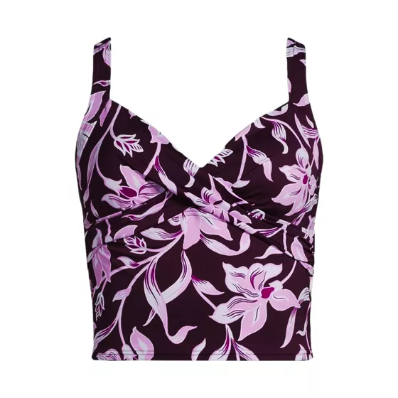 Women's Sweetheart Wrap Midkini Top - primary