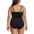 Women's Plus Size DDD-Cup Sweetheart Wrap Midkini Top , Back