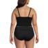 Women's Plus Size V-Neck Wrap Midkini Top, Back