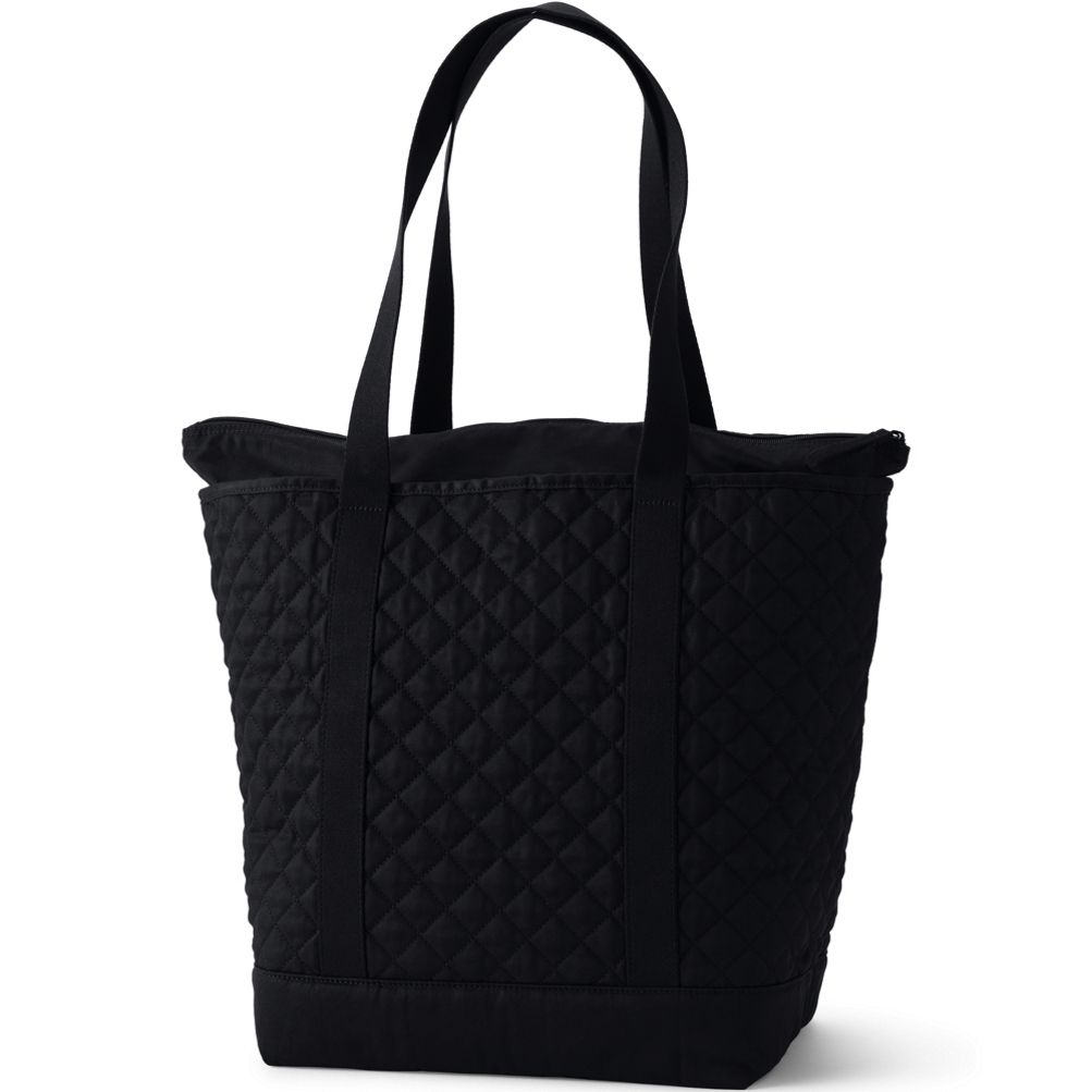Large Classic Quilted Tote Bag | Lands' End