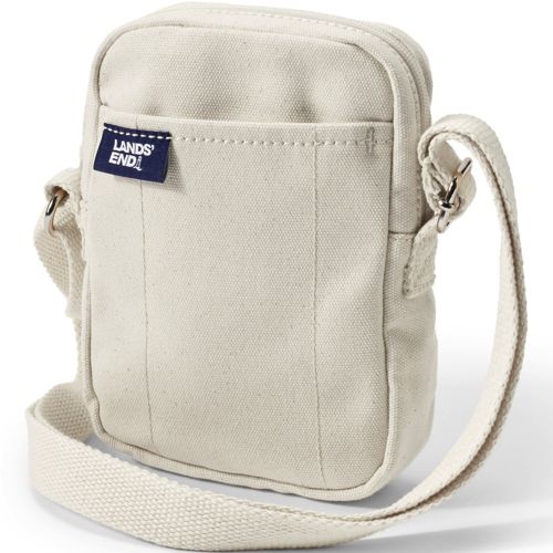 Lands' End 2 Mile Canvas Crossbody Bag