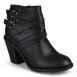 Journee Collection Women's Strap Buckle Booties, alternative image