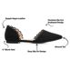 Journee Collection Women's Jezlin Scalloped Edge D'Orsay Flats, alternative image