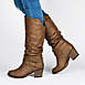 Journee Collection Women's Late Buckle Tall Boots, alternative image