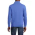 Men's French Rib Quarter Zip Pullover Shirt, Back