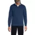 School Uniform Men's French Rib Quarter Zip Pullover Shirt, Front