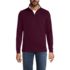 School Uniform Men's French Rib Quarter Zip Pullover Shirt, Front