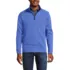 Men's French Rib Quarter Zip Pullover Shirt, Front